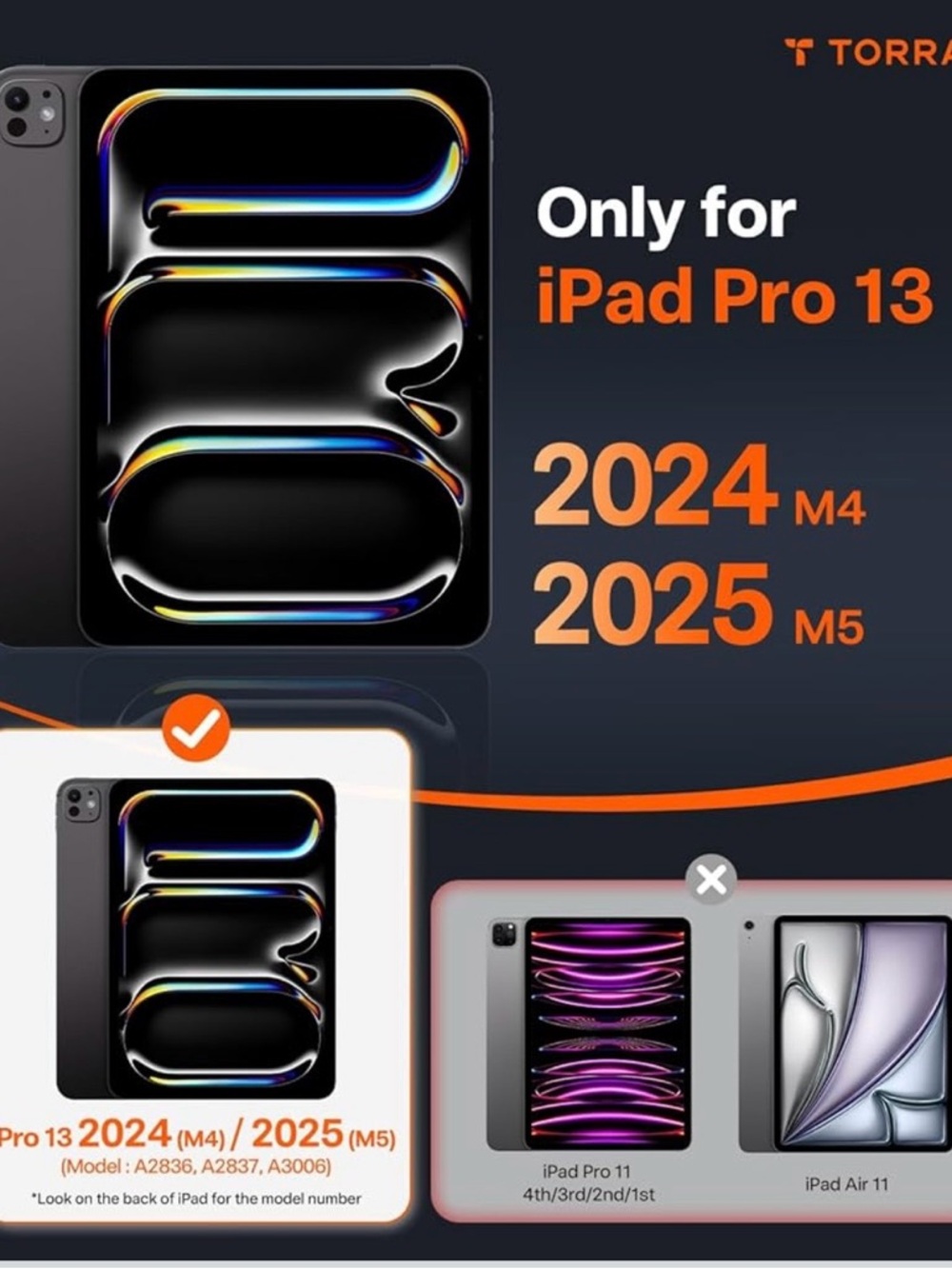 Ostand K1 Guardian for iPad Pro 13 inch Case 2025 M5 & 2024 M4 903-lb2 - Picture 2 of 8